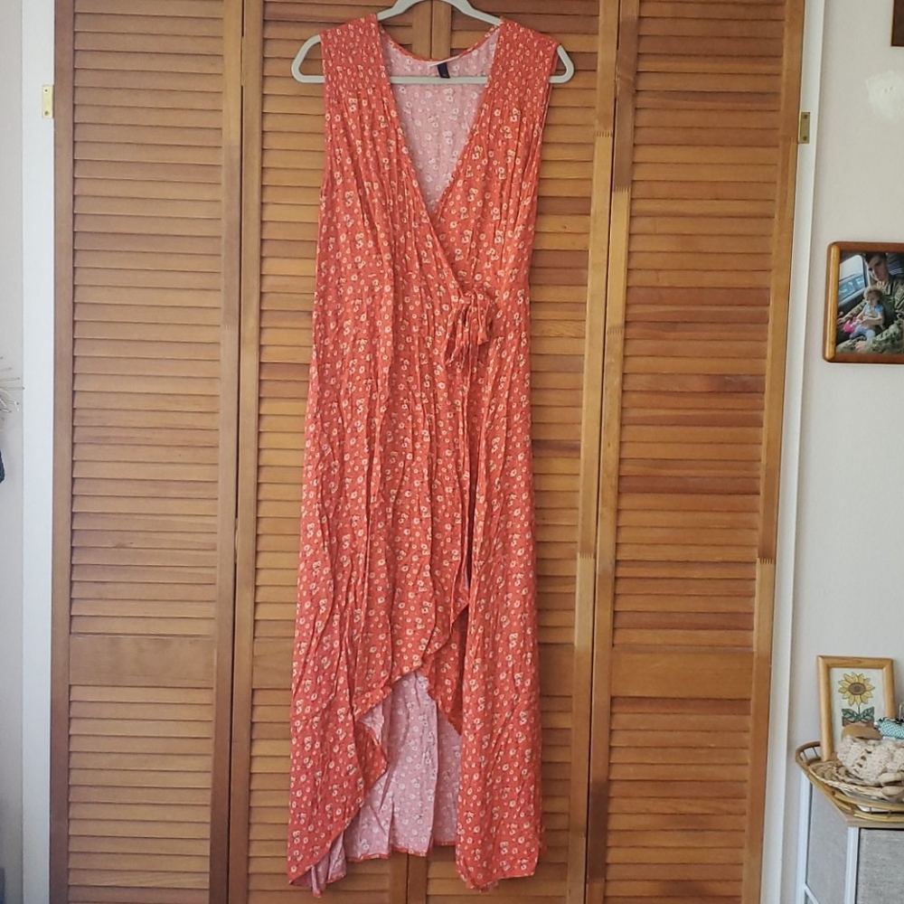 Hi lo wrap dress(5 for $25)